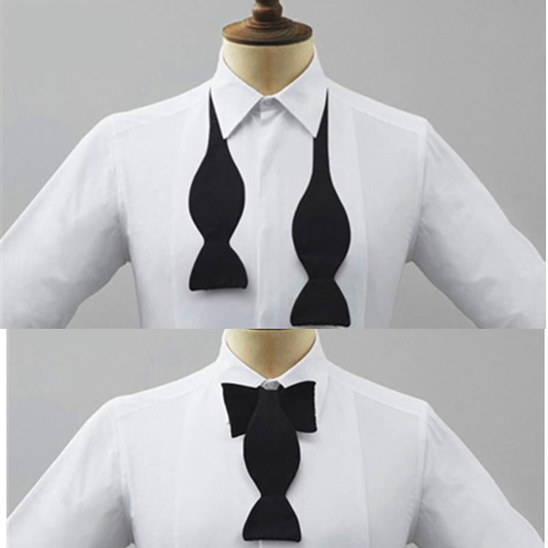 Women Formal Wear Black - Men's Formal Pre-tied Adjustable Bow Tie