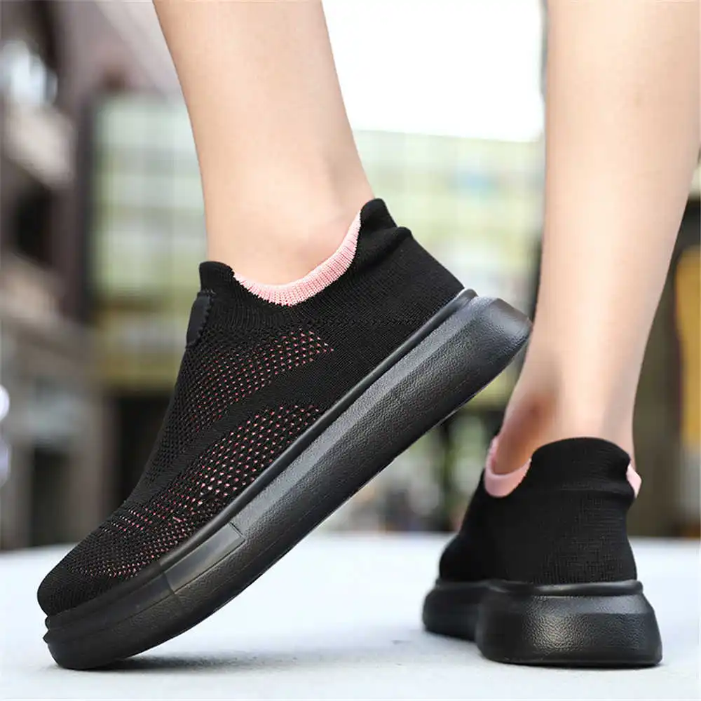 Women Formal Wear Brands - Platform Stockings Brown Shoes For Woman