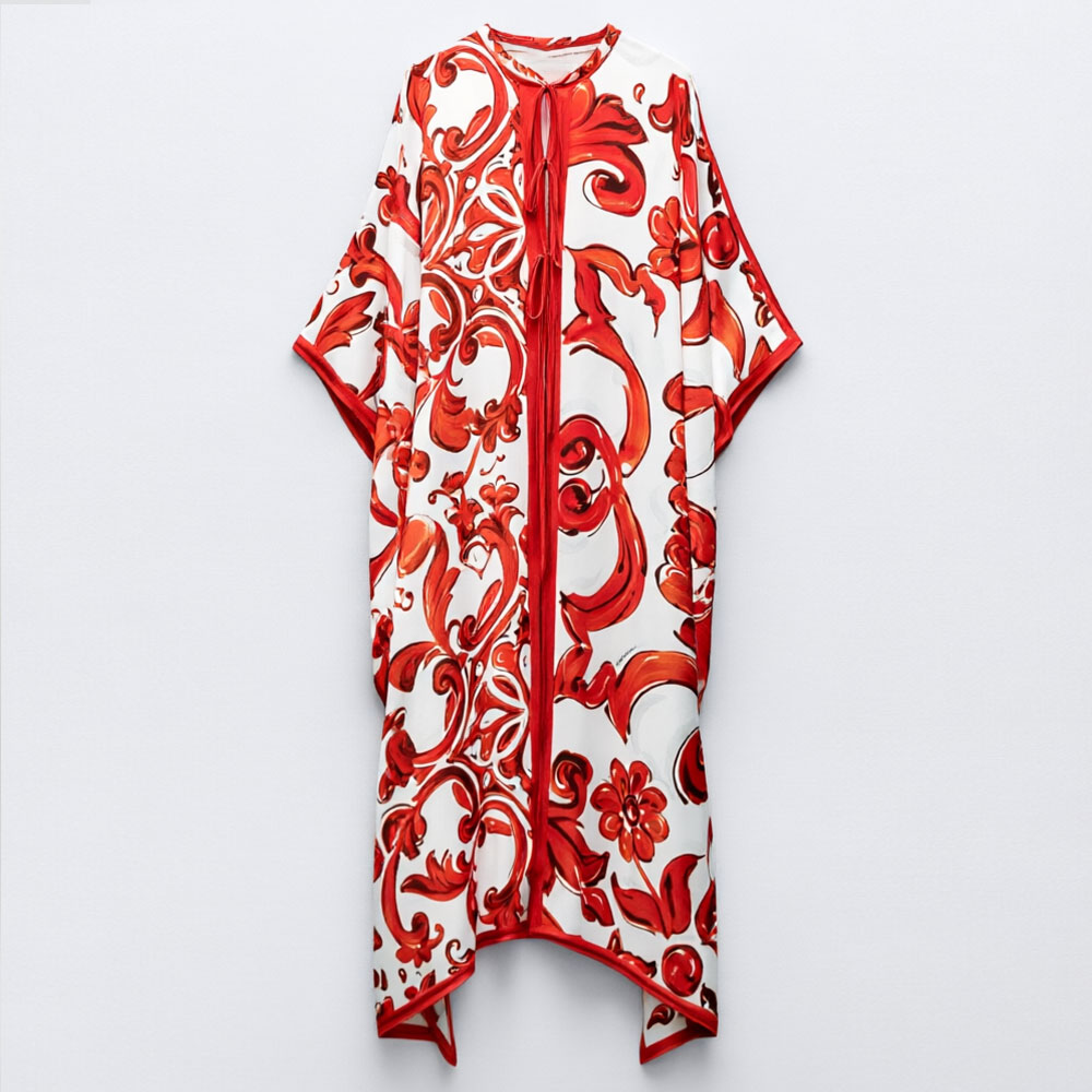 Women'S Red Formal Wear - 2026 Summer New Women Red White