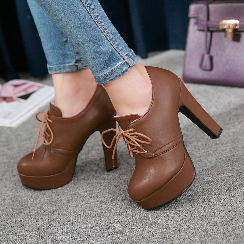 Round Toe Brown Black Gray Lac - Vintage Women'S Formal Wear 评论和价格
