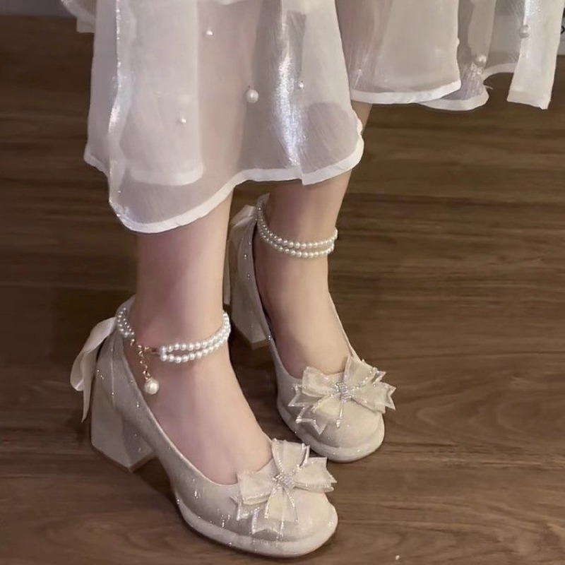 Block Heel Women's Platform Fr - Pump Heel Block 评论和价格