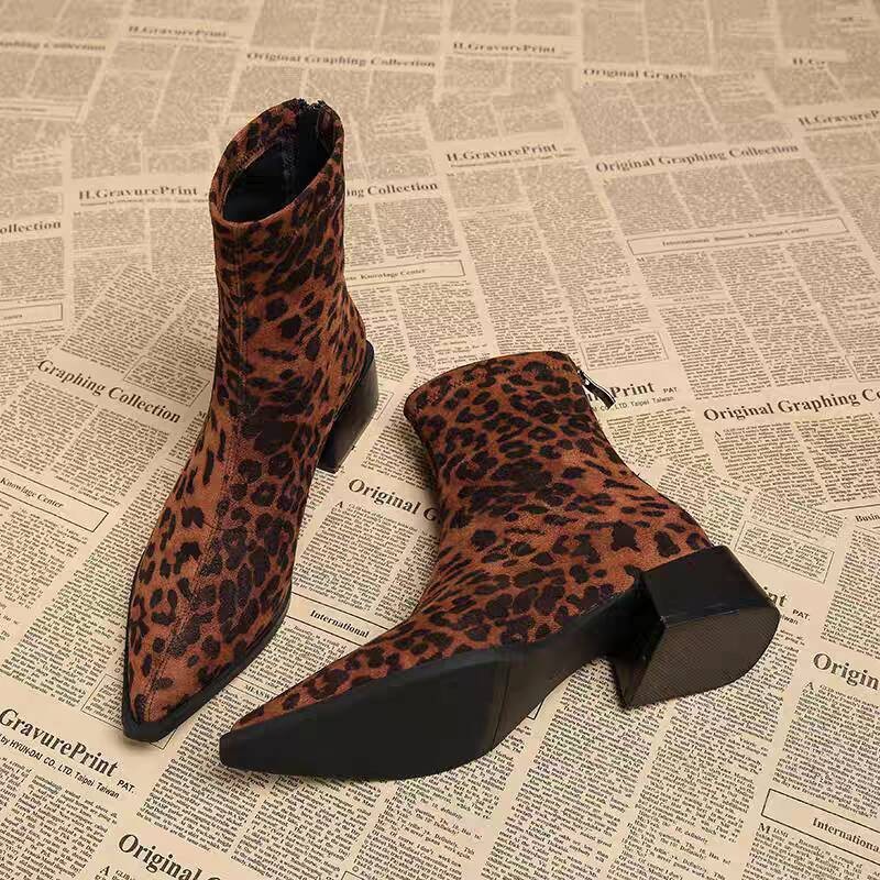 New Low Heel Women Mordern Ank - Vintage Women'S Formal Wear 评论和价格
