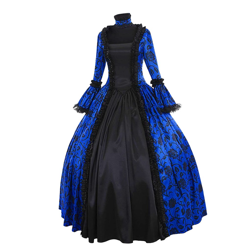 Women Vintage Exquisite Dress  - Vintage Women'S Formal Wear 评论和价格