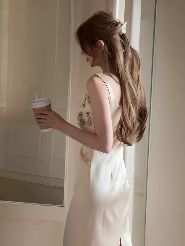 Elegant Heavy Work Satin Eveni - Women Luxury Formal Wear 评论和价格