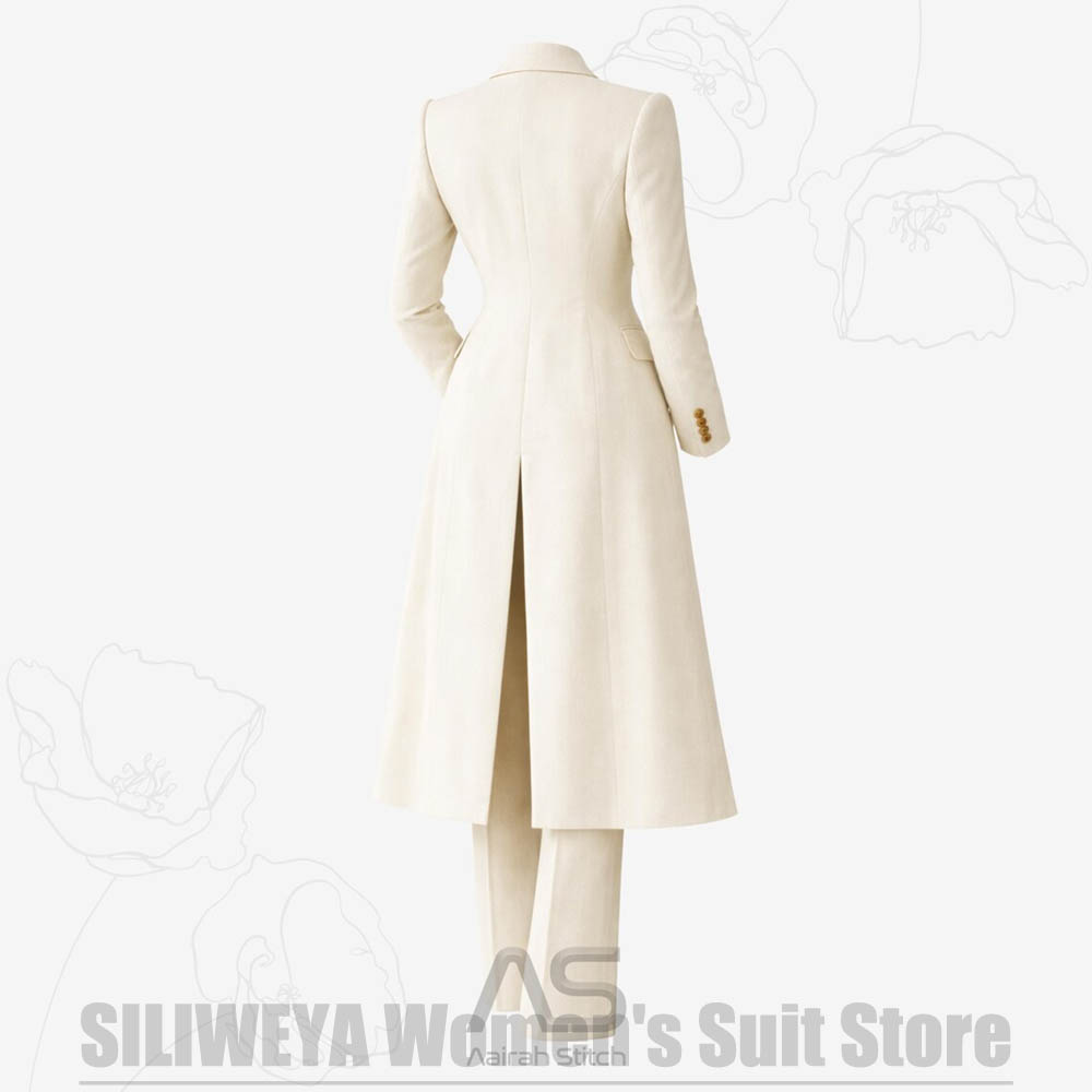 Women's Suit 3 Piece Double Br - Women Luxury Formal Wear 评论和价格