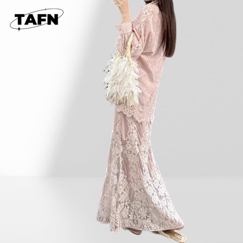 Ladies Fashion Skirt Soft Fabr - Pencil Skirt Midi 评论和价格