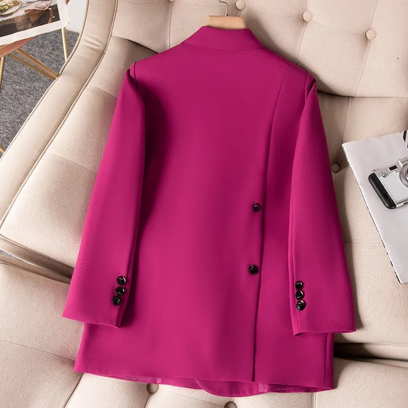 Ladies Formal Blazers 2023 New - Women Formal Wear Black 评论和价格