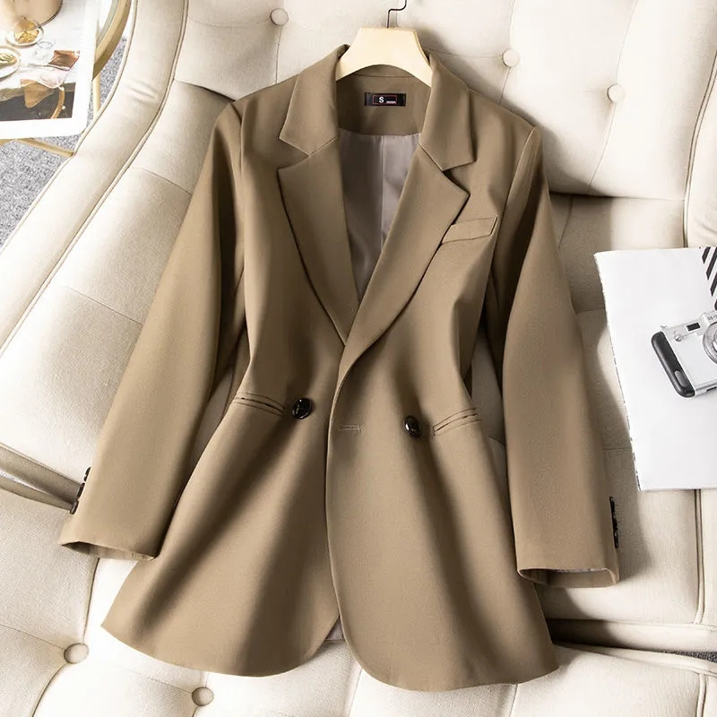 Ladies Formal Blazers 2023 New - Women Formal Wear Black 评论和价格