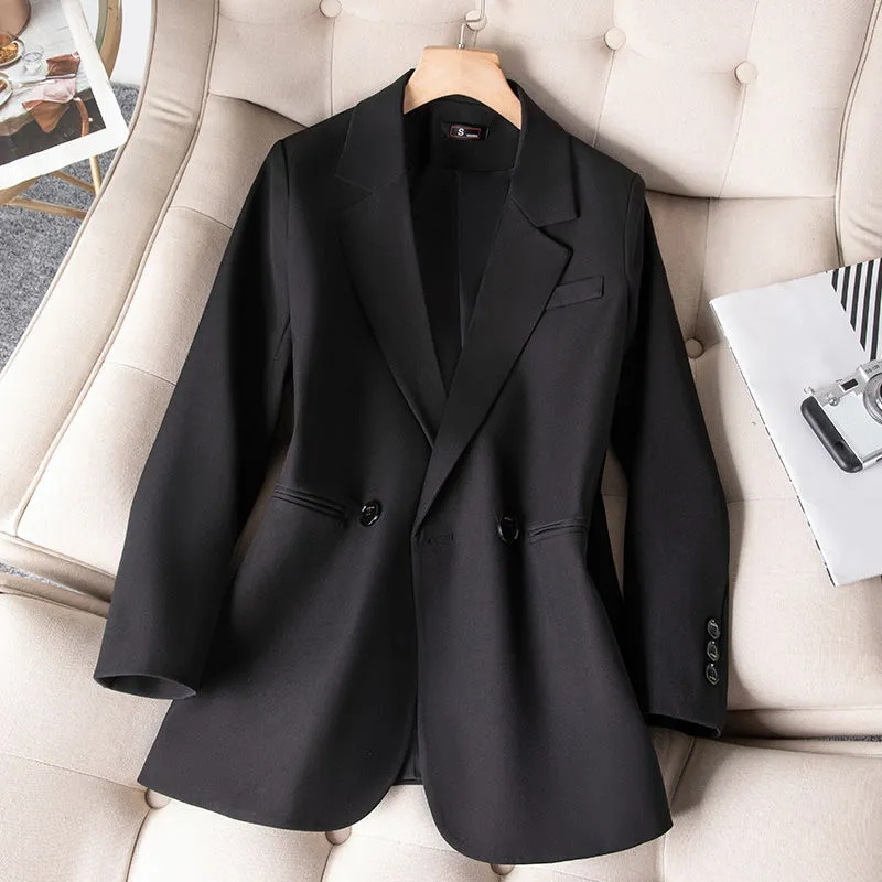 Ladies Formal Blazers 2023 New - Women Formal Wear Black 评论和价格