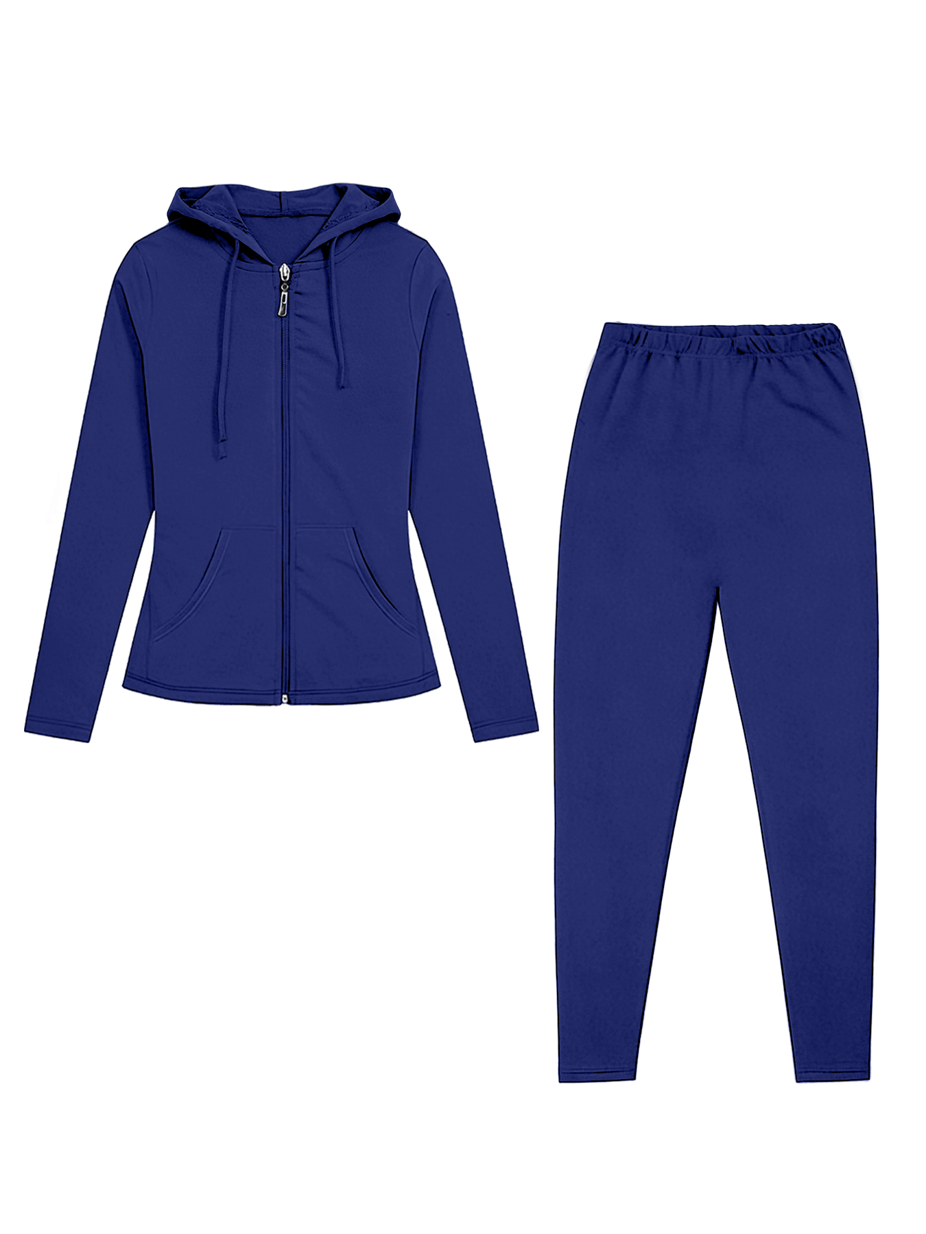 Monochrome Plus Size Women Zip - Monochrome Suit Set 评论和价格