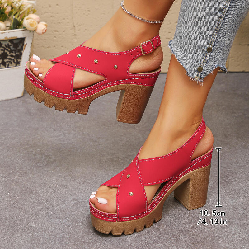 Vintage Super High Heel Cross  - Vintage Women'S Formal Wear 评论和价格