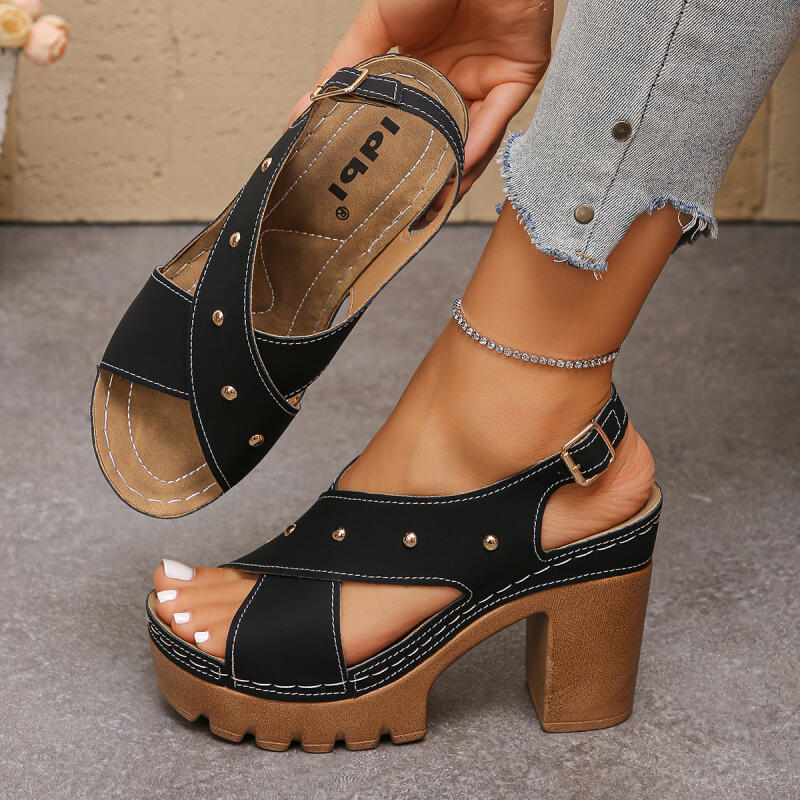 Vintage Super High Heel Cross  - Vintage Women'S Formal Wear 评论和价格