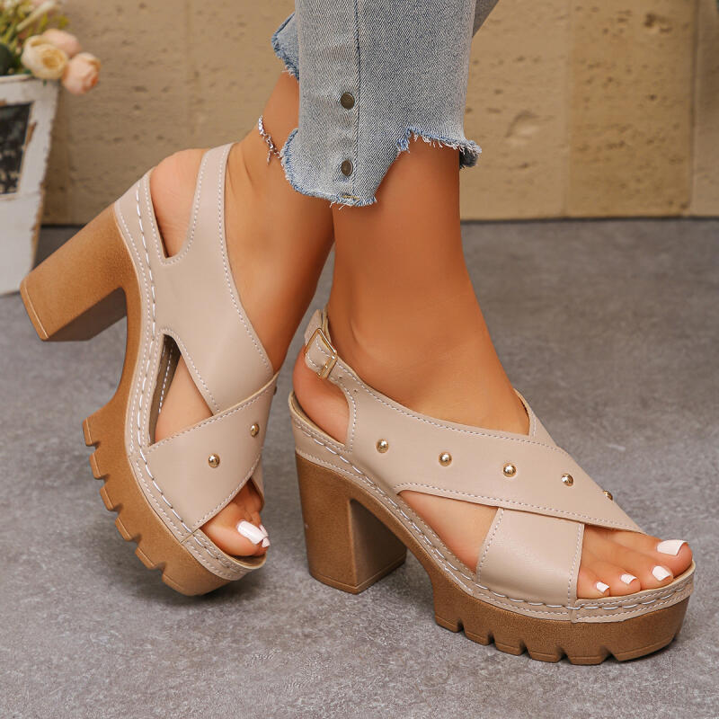 Vintage Super High Heel Cross  - Vintage Women'S Formal Wear 评论和价格