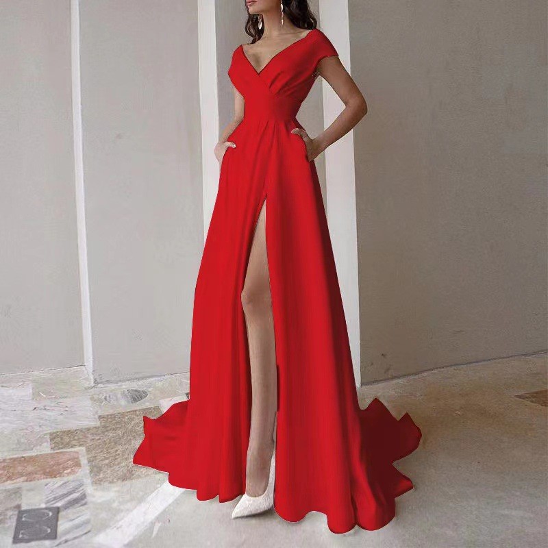 New Elegant Floor Length Lady  - Women Formal Wear Black 评论和价格